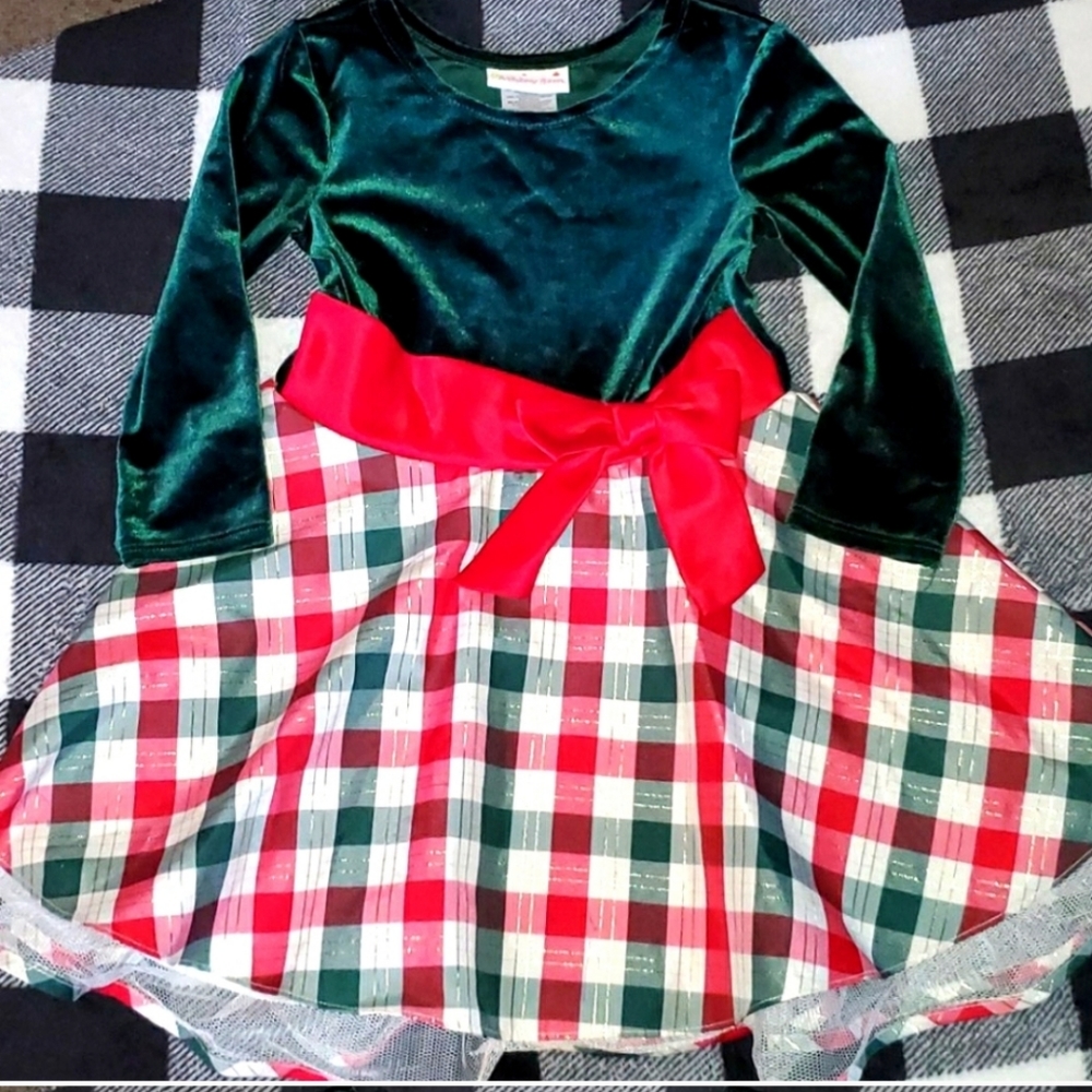 Beautiful Girl's Christmas Dress